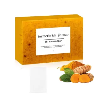 Lemon Turmeric Kojic Soap Fragrance, Lemon Turmeric & Kojic Soap Bar for Face and Body for All Skin Types