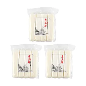 YUSANPANG Handmade Water-Milled Rice Cake Strips - Authentic Ningbo Specialty, 3x 500g Value Pack, Perfect for Stir-Frying, Hot Pot & Soups