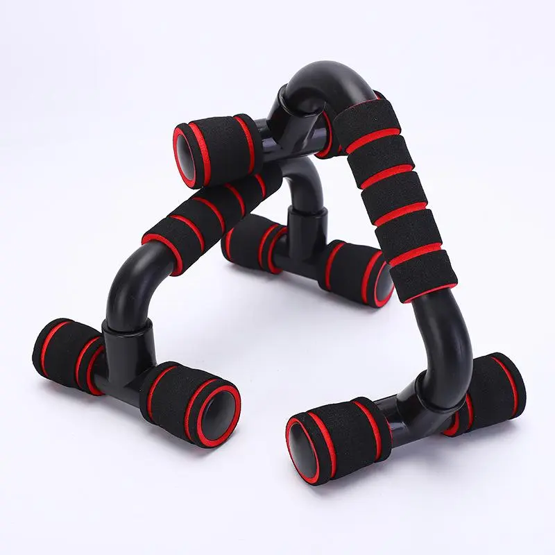 H-shaped Push up Bar, 1 Pair Push up Stand for Home Gym Workout, Portable Gym Equipment, Home Workout Gear, Strength Training Equipment, Exercise Equipment, Fitness Equipment for Men & Women