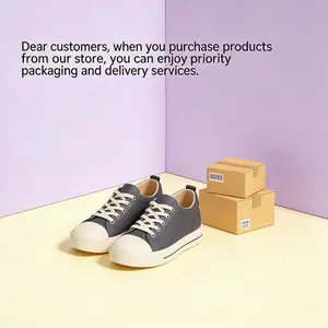 Dear customer, when you purchase sports shoes in our store, you can enjoy priority packaging and delivery services.