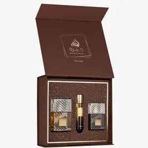 Lattafa Khamrah Qahwa - EDP 100ml + Travel Spray 12ml + Hair Mist 50ml