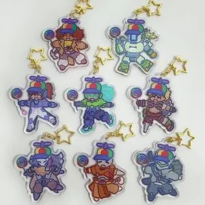 8 Styles Overwatch Lalala Acrylic keychains (NOT COMBO 8)