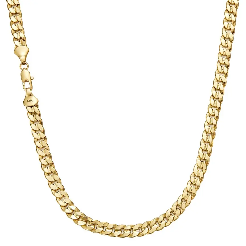 Crafted with nano vacuum K gold plating, this skin-friendly hypoallergenic jewelry set resists fading and boasts long-lasting durability. The chain width is 10mm, with adjustable lengths ranging from 7.5 inches to 24 inches for your choice.