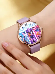 Kpop Anime Style Watch Series, Quartz Watch, Trendy Wristwatch, Trendy Student Gift, Perfect for Valentine's Day, Ramadan, Thanksgiving, Back-To-School Season