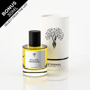 Eternal Perfume Oils – Pillow Princess Perfume Oil for Women, 50ml with Bonus 30ml Bottle of Your Choice