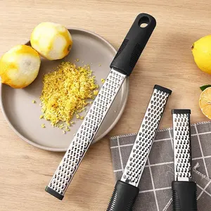 Citrus Lemon Zester & Cheese Grater-Parmesan Cheese, Lemon, Ginger, Garlic, Nutmeg, Chocolate, Vegetables, Fruits, Kitchen Tools, Kitchen Gadget