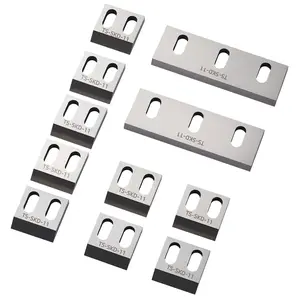 VEVOR Regrindable Alloy Steel Shredder Blade Kit, 9+2 Blades (9 Rotating, 2 Fixed) High-Hardness SKD-11, Compatible with 180 Model Plastic Shredder for ABS, PP Plastic Grinding
