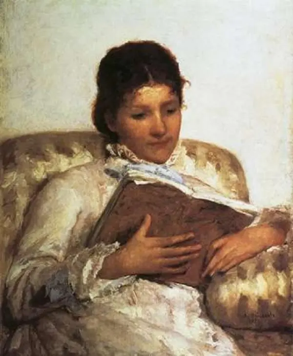 Bentley Global Arts PDX372742SMALL The Reader 1877 Poster Print by Mary Cassatt, 10 x 12 - Small