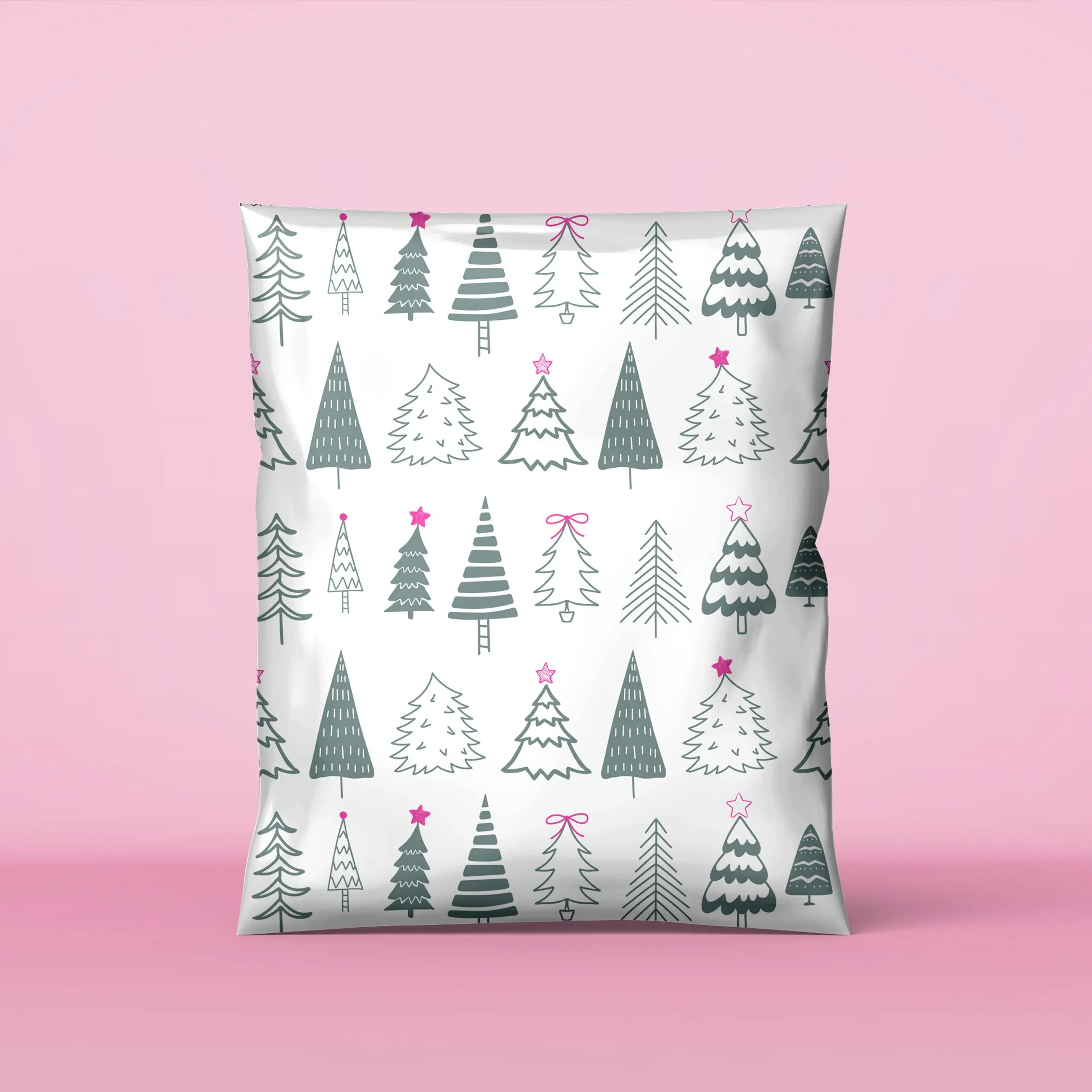 Christmas Poly Mailers | Festive Forest