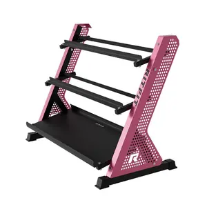 RITFIT PWR05 3-Tier Dumbbell Weight Rack, At Home Gym Equipment, Weight Training Storage Solution