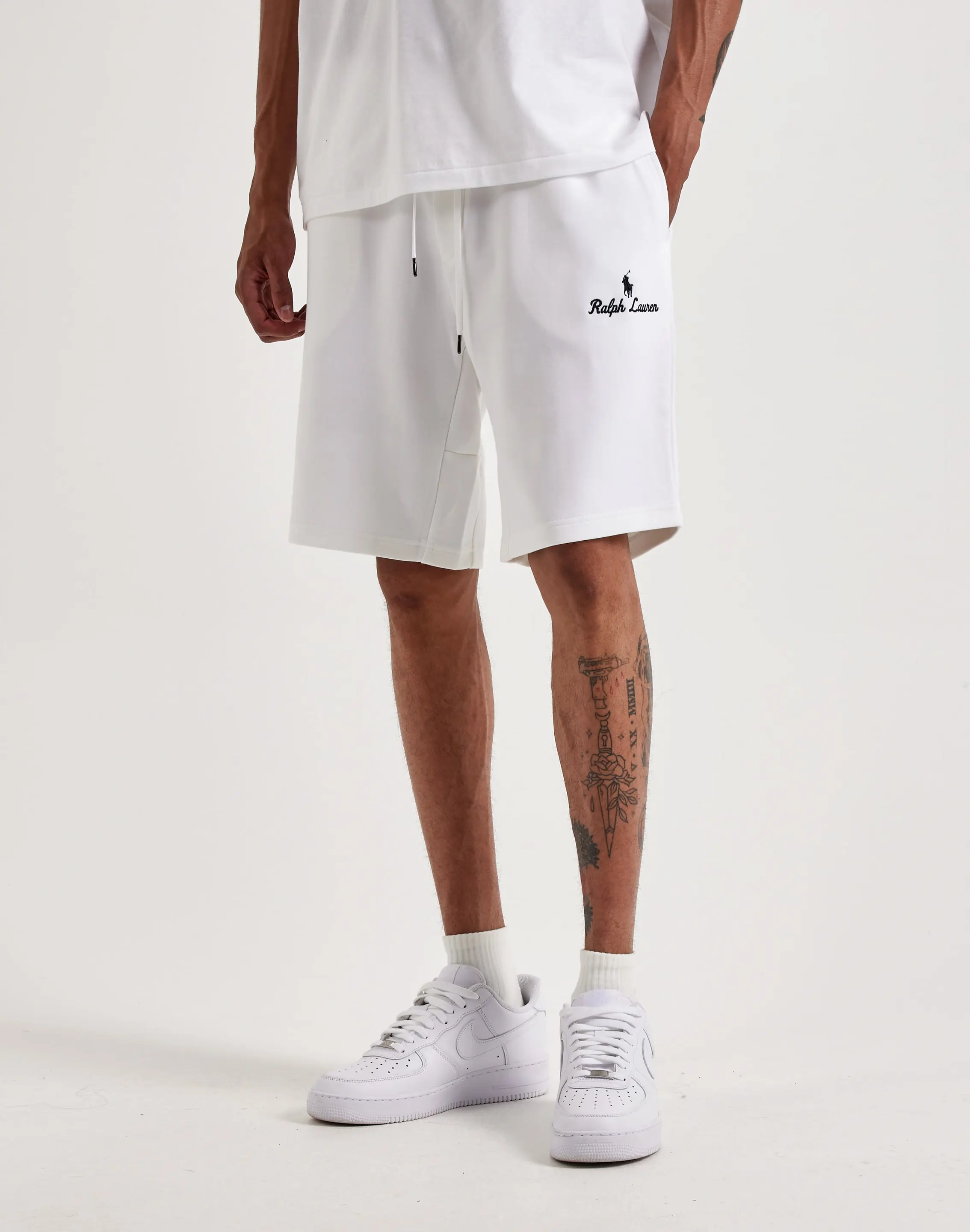 Mens Polo Ralph Lauren Double-Knit Fleece Shorts