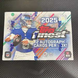 2 box break Topps finest hobby box 2 autographs per box