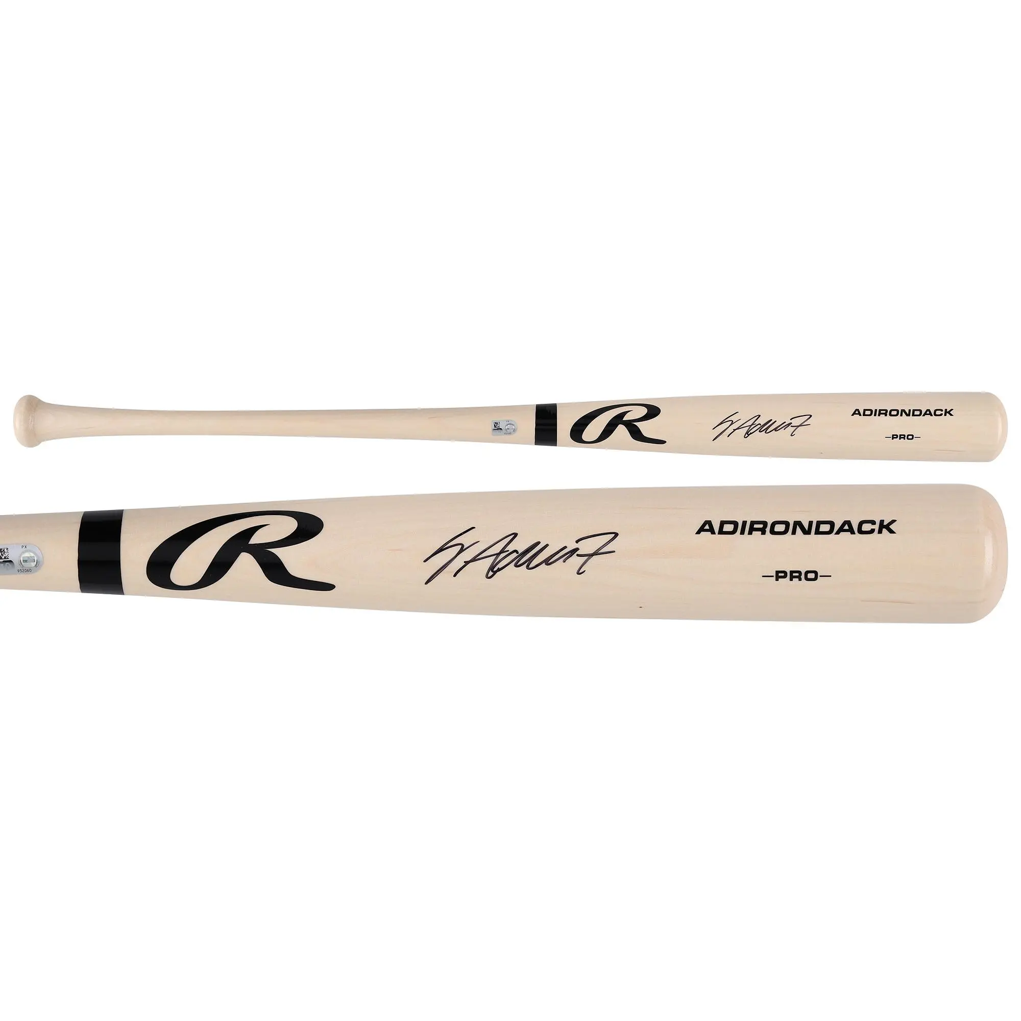 Jo Adell Los Angeles Angels Autographed Blonde Rawlings Pro Bat - Fanatics Authentic Certified
