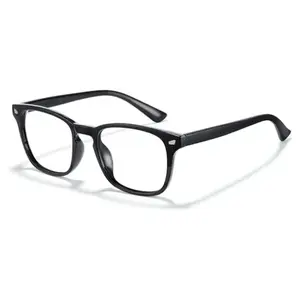 Blue Light Blocking Glasses, Blue Blocker Computer Glasses for Men Women, Anti Glare 400 UV & Eye Strain Fake Square Glasses