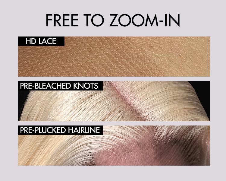 【LIVE】PreMax Wigs - 180% Density Easily Redyed 613 Silky Straight 5x5 Closure HD Lace Glueless Mid Part Long Wig Pre-cut & Plucked & Bleached