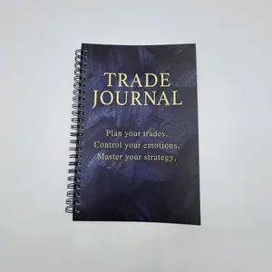 Professional Trading Journal for Traders, Comprehensive Log & Plan for Cryptocurrency Stocks Forex Options, Daily Trade Tracking Book, Finance Checklist Organizer