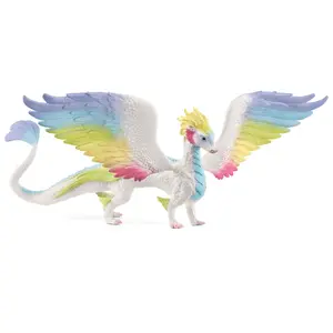 Schleich Bayala Rainbow Dragon Figurine Large 13" Wingspan