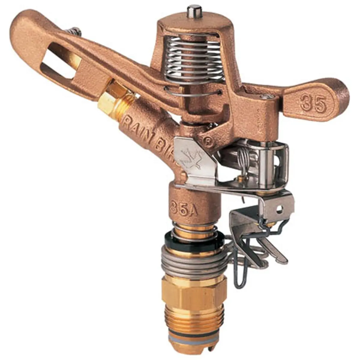 Rainbird .75in. Brass Impact Sprinkler 35ADJTNTB