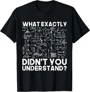 100% cotton Unisex Funny Science Gift Idea Physicist Math Physics T-Shirt