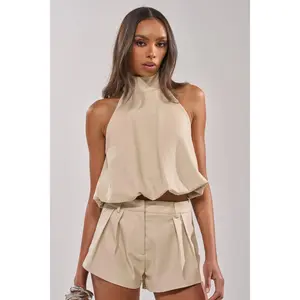 UBAE LEATHER TOP