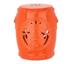 Dragon Coin Garden Stool by Valerie Dragon Coin Garden Stool by Valerie