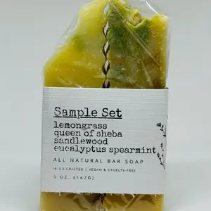 8-Piece Top Seller Soap Bar Sample Set