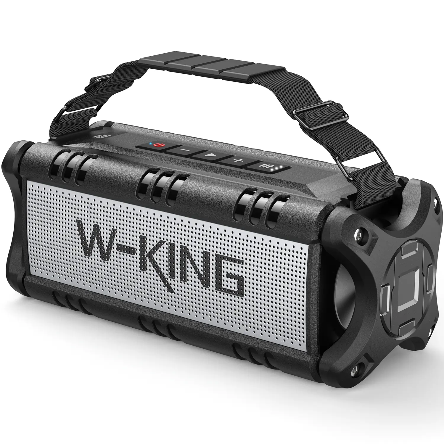 W-KING 90W Rechargeable Portable Bluetooth Speaker - Wireless Speaker with Subwoofer, 50W Bass, 40H Playtime, IPX6 Waterproof, Sleek Modern Aesthetics, 0°C–40°C Operation, Mobile Device Compatible, Stereo Sound Card Audio, Bluetooth Speakers