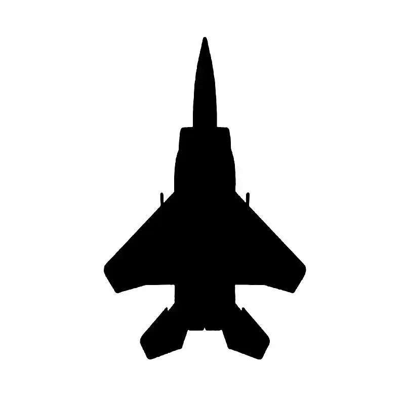 2026 Car Stickers Car Decoration Personalized Creative Stickers Fighter Jets Waterproof and Sunscreen Cover Scratches PVC 16*10cm for your Car