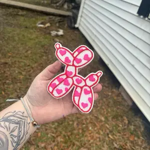 Valentines Balloon Dog Freshie