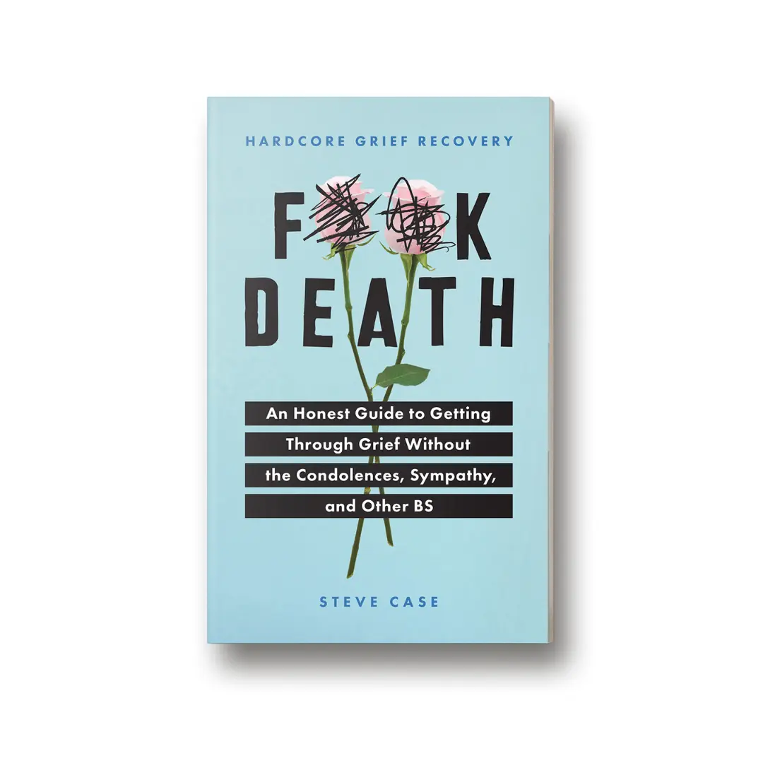 Hardcore Grief Recovery Book by Steve Case - 128 Pages, Self-Reflective Prompts Psychology & Relationships Guide for Judgment-Free Healing, Practical Emotional Growth Strategies