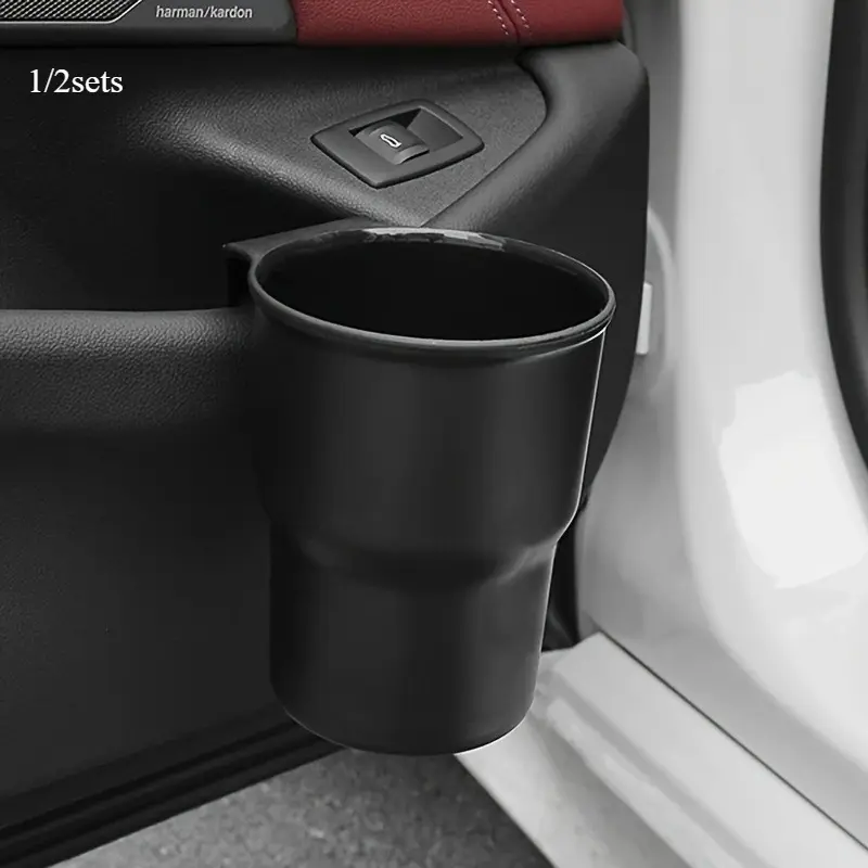 1/2 set Universal Car Cup Holder with Multi-Purpose Storage, Car Interior Storage and Multifunctional Car Organizer for Drinks and Essentials, Car Storage Organizers