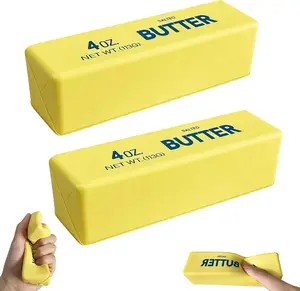 Butter Squishy Toy, Cream Stick Soft Scented Fidget Toy, Stress Relief Gift for All Ages, Summervibes Party & Birthday Present