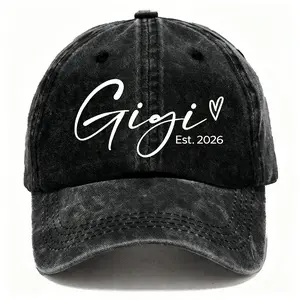 Gigi Est Hat, Mothers Day Gift For Grandma, Mothers Day Gift For Grandma, Granny Cap, Gigi Gift, Grammy Hat