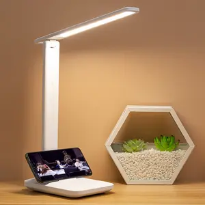Eye-Care Touch Dimmable Color Adjustable LED Desk Lamp, Foldable Table Light for Office Study Dormitory Bedroom Bedside Reading, Dimmable Desk Lights