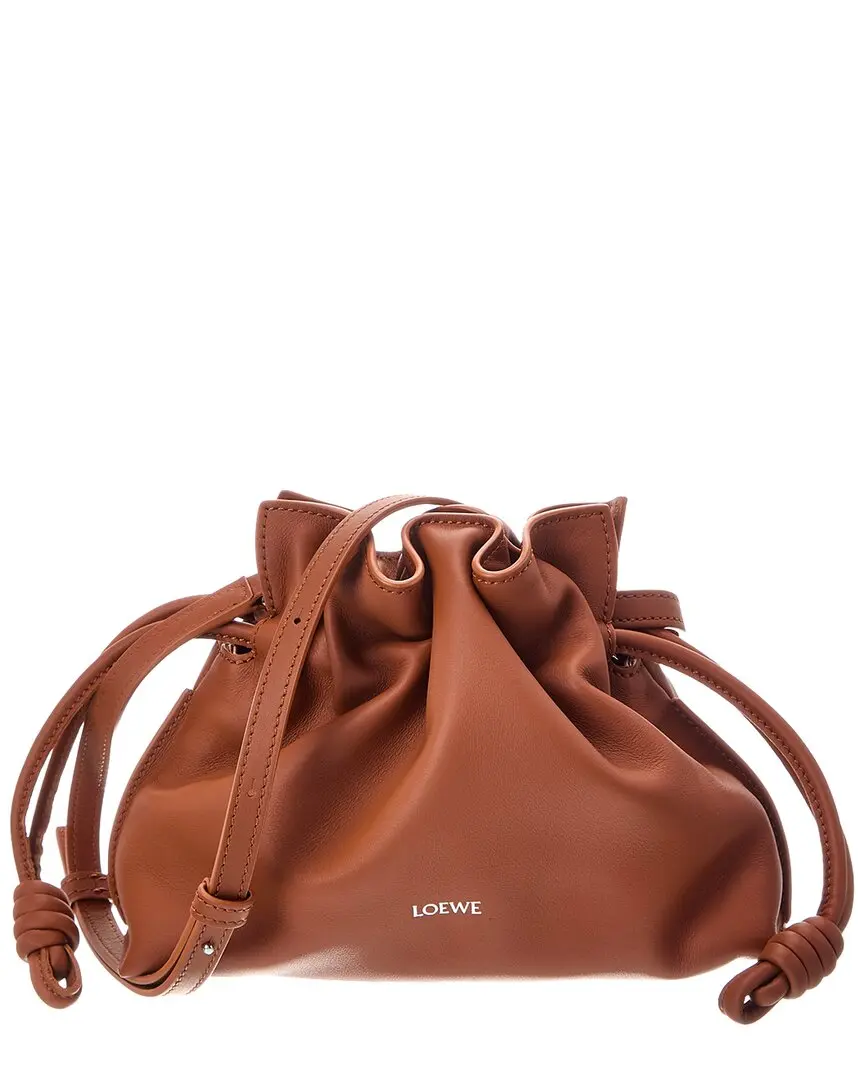 Loewe Flamenco Mini Leather Clutch
