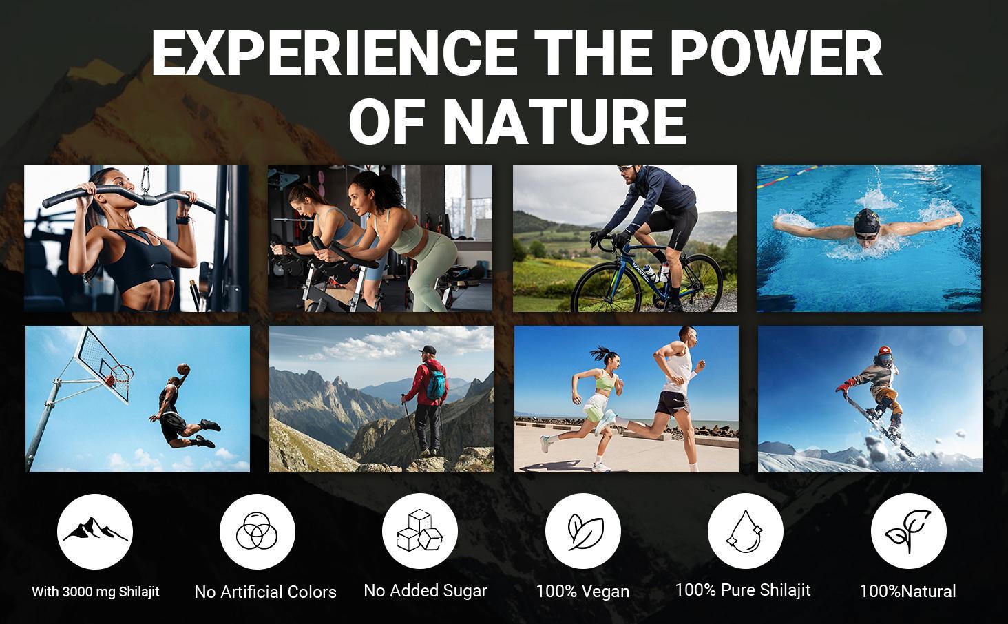 Himalayan Shilajit Energy Gummies with Ashwagandha & Gokshura | Stress Relief & Vitality Support | 60 Sugar-Free Vegan Supplements mothersdaygift