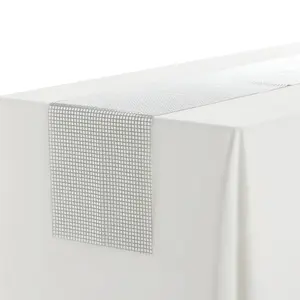 REGALWOVEN 1 Pack Table Runner, Sequin Table Banners for Wedding Decor