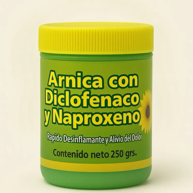 Arnica Gel Muscular 250g Rapid Pain Relief and Inflammation Management Full body massage