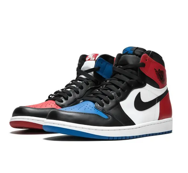 Unisex Red Blue Black White Color Block High Top Basketball Shoes Leather Lace-Up Sneakers Cushioned Trainers Ideal For Daily Outfits, Street Style And Casual Social Occasions