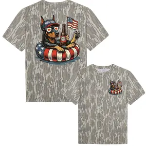 Doberman Beer Graphic Tee USA 250 Patriotic Dog Shirt American Flag Camo Independence Day Party Hoodie Sweatshirt
