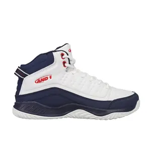 AND1 Mens Pulse 2.0 Basketball Sneakers Shoes - White