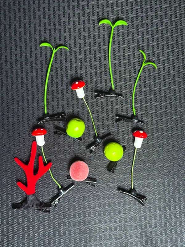 (10pk) random sprout clips - rave/festival (10pk) random sprout clips - rave/festival