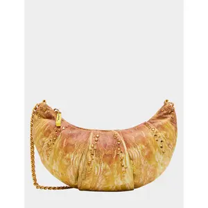 Betsey Johnson KITSCH RISE + SHINE SHOULDER BAG TAN