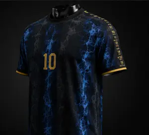 Premium M.10 ft CR.7 Black Football Jersey,Greatest Of All TimeGOAT, SIUU vs El Pulga Perfectly Detailed,Jersey-The Siu Kit Trikot,Retro Soccer Shirt