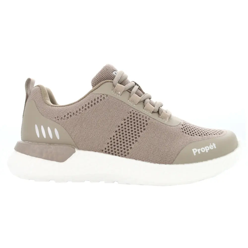 Propet Womens B10 Usher Lace Up Sneakers Shoes Casual - Beige