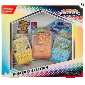 Pokemon Scarlet & Violet 8.5 Prismatic Evolutions Poster Collection