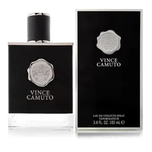 Vince Camuto Men's Fresh Eau De Toilette Spray - 3.4 fl oz, Natural Aroma EDP Sprays, Bottle-Shaped Men's Fragrance, Everyday Wear Perfumes