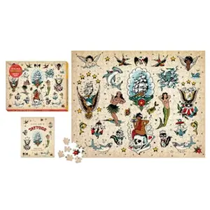 For the Love of Tattoos 500-Piece Puzzle