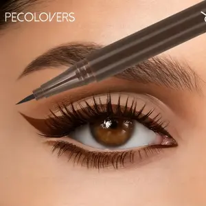 1pc Durable Waterproof Brown Liquid Eyeliner Pen, Dry Quickly, Smooth Application, High-Quality Liquid Eyeliner Pen for Women, Perfect Eye Makeup, Enhance Eye Makeup, Eye Makeup Products