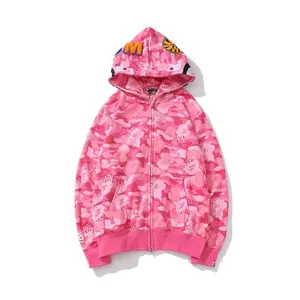 Hooded cardigan zipper for men and women